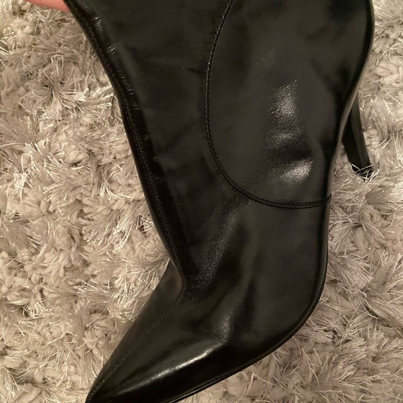 Nine West Leather Heeled Ankle Boots - Picture 9 of 13